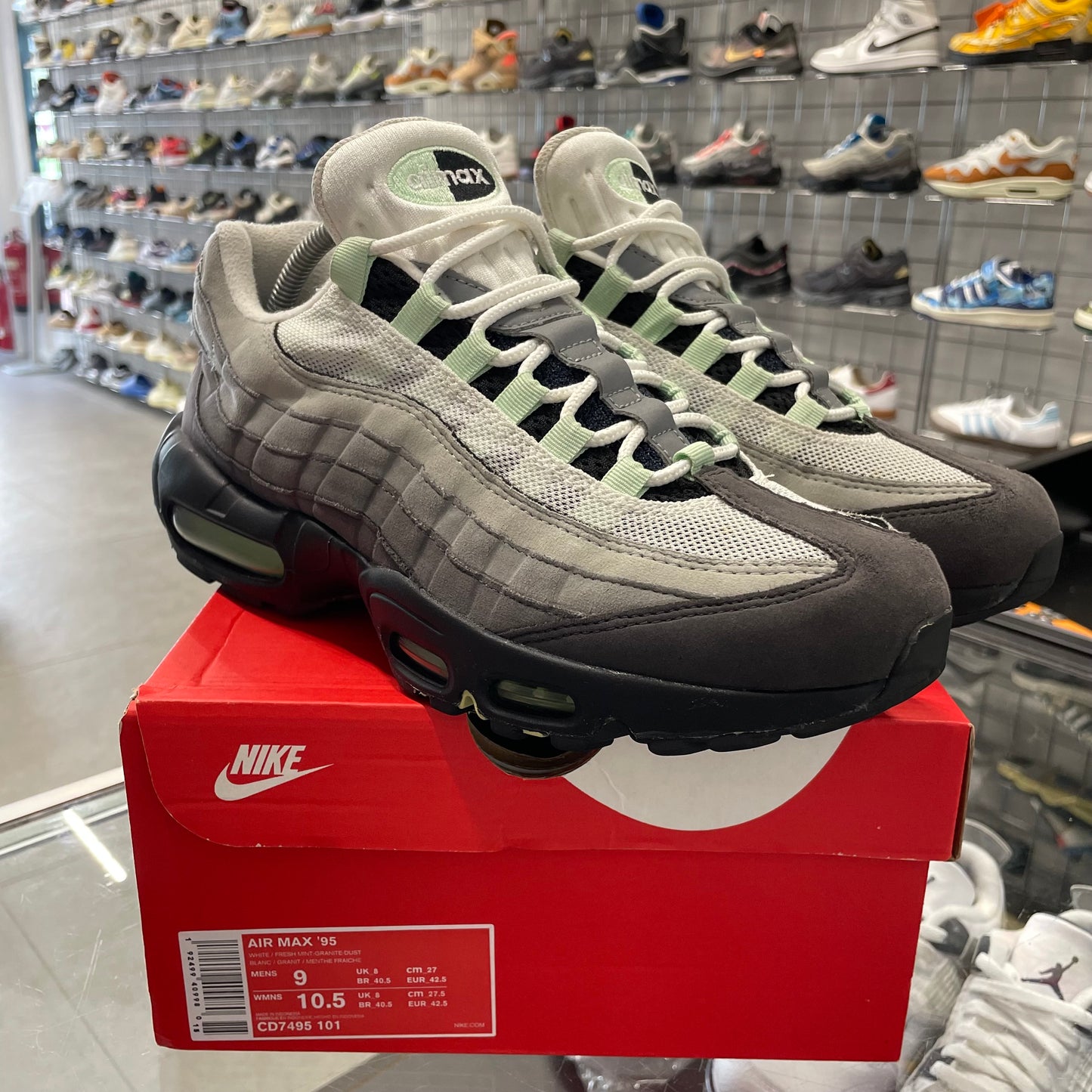 Nike Air Max 95 OG 'Fresh Mint' UK8