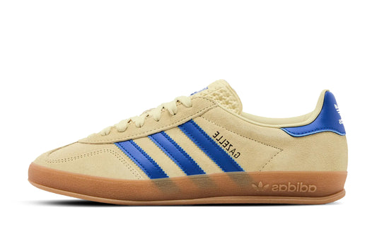 adidas Gazelle Indoor Powder Yellow Royal Blue