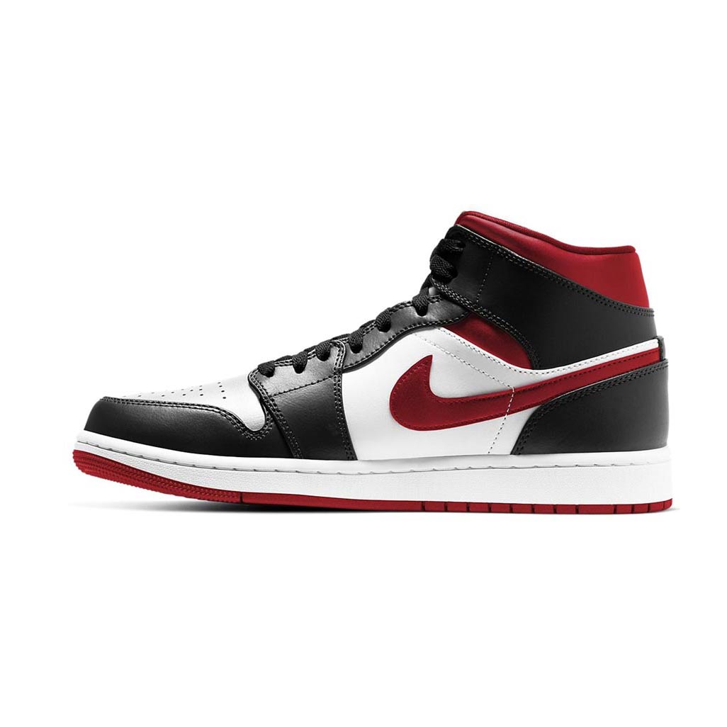 Air Jordan 1 Mid Gym Red Black White