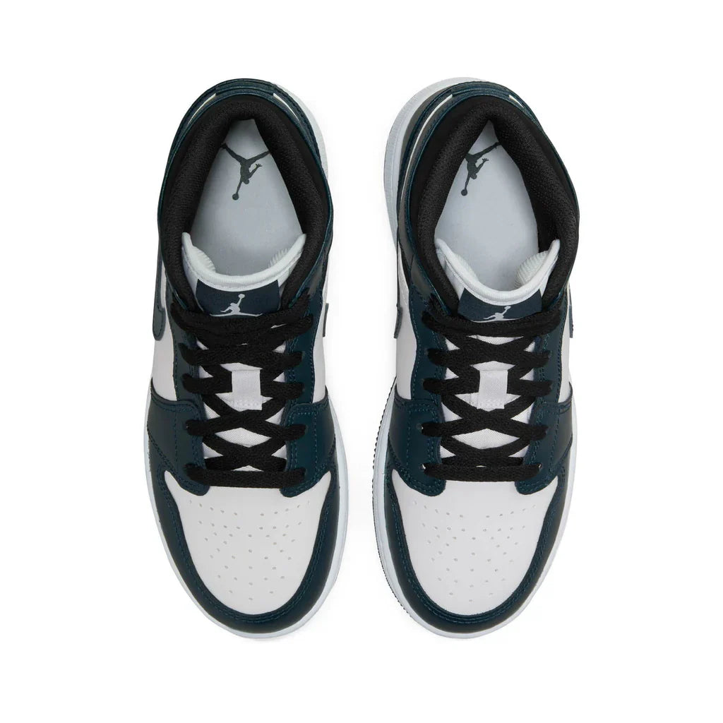 Jordan Air Jordan 1 Mid Dark Teal GS - 3