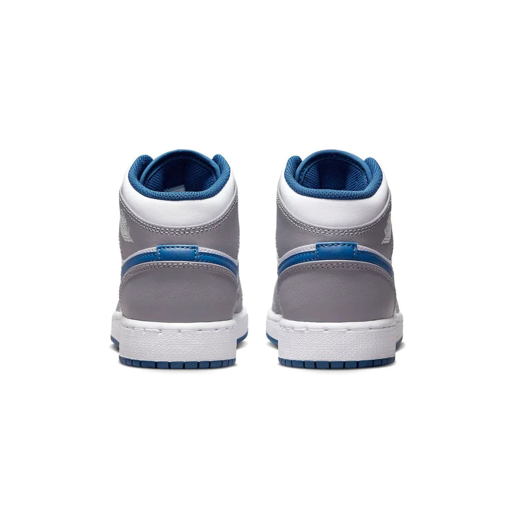 Jordan Air Jordan 1 Mid GS Cement True Blue - 4