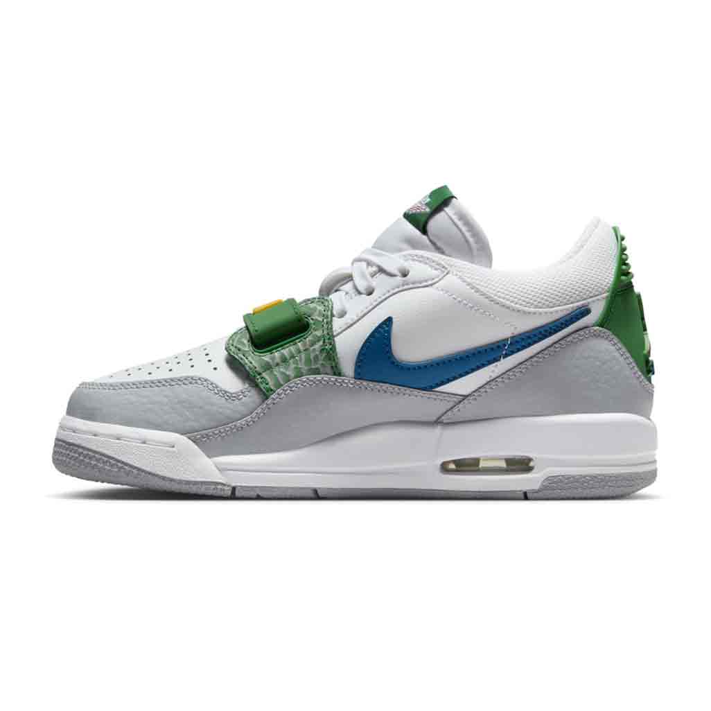 Jordan Legacy 312 Low White Pine Industrial Blue GS