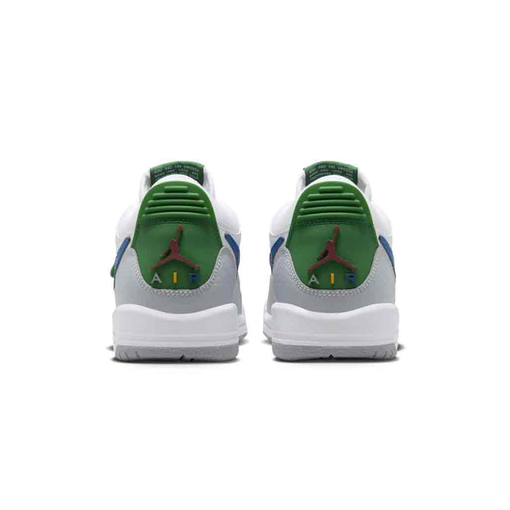 Jordan Legacy 312 Low White Pine Industrial Blue GS