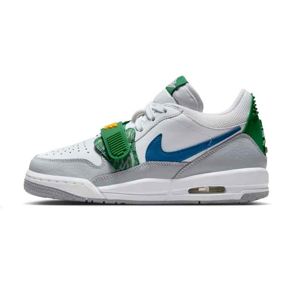 Jordan Legacy 312 Low White Pine Industrial Blue GS