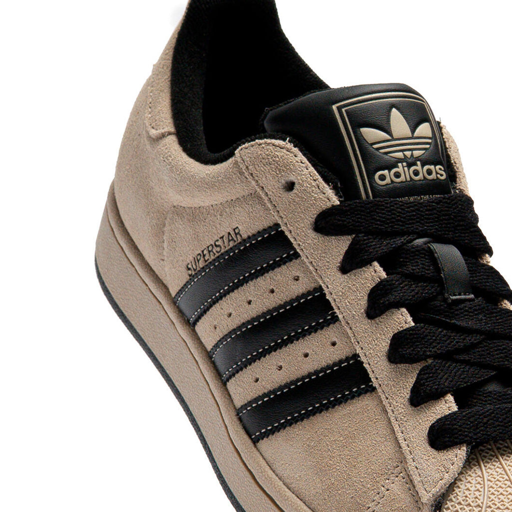 adidas Superstar II Stone Khaki Black