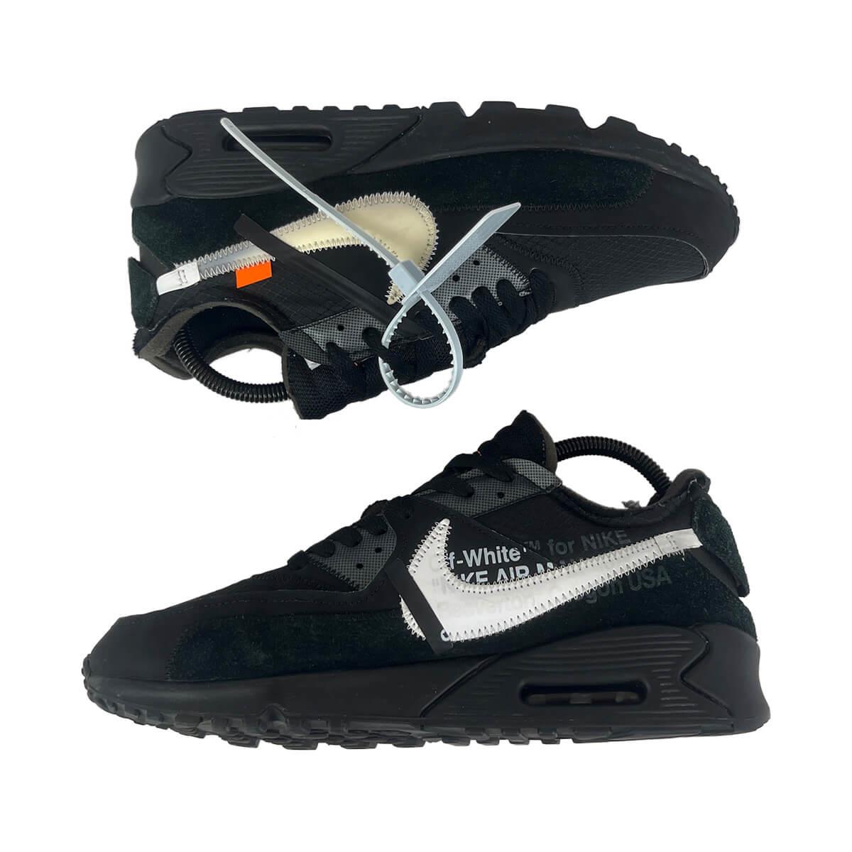 Nike Air Max 90 'Off-White Black' UK7 – OG Kicks