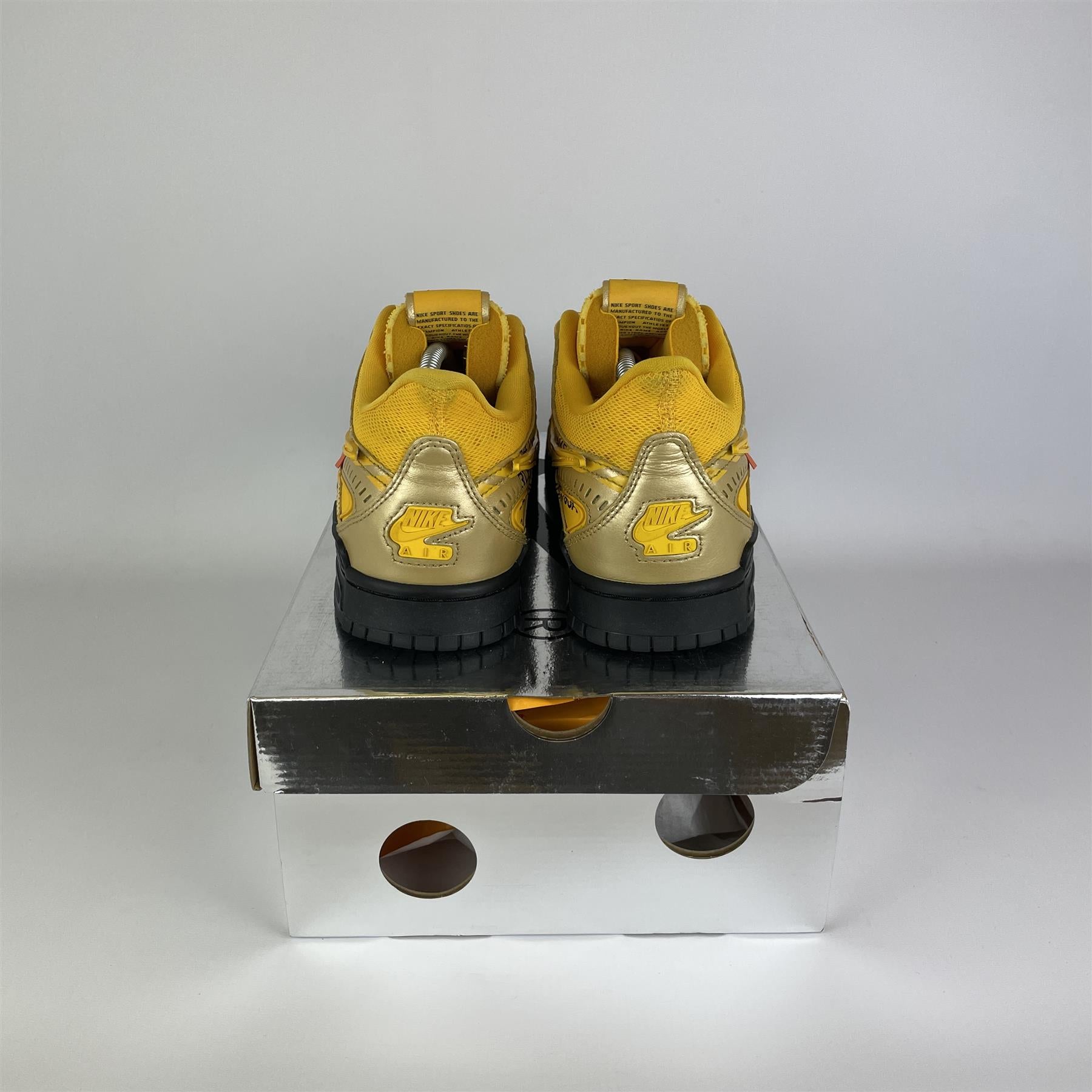 Nike Air Rubber Dunk Off-White University Gold UK8.5 – OG Kicks