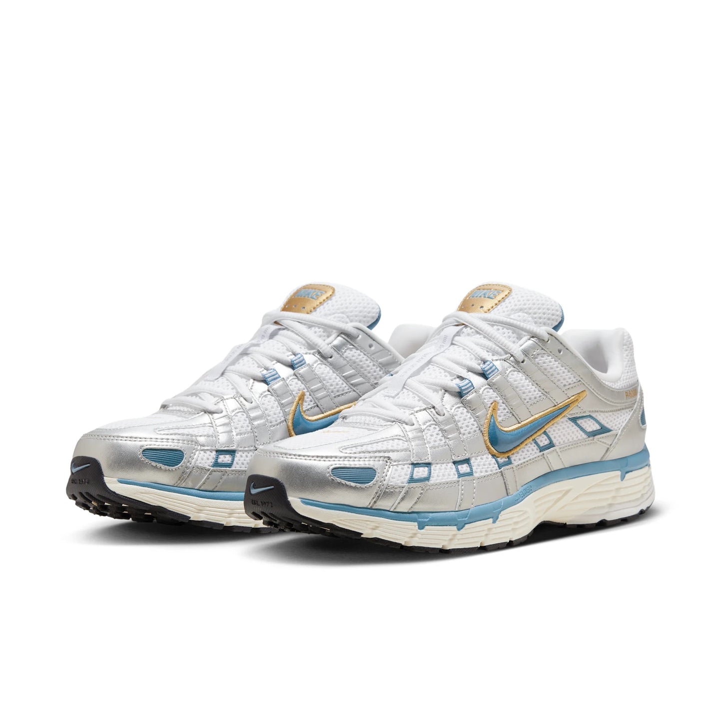 Nike P-6000 Metallic Silver Aegean Storm - 3