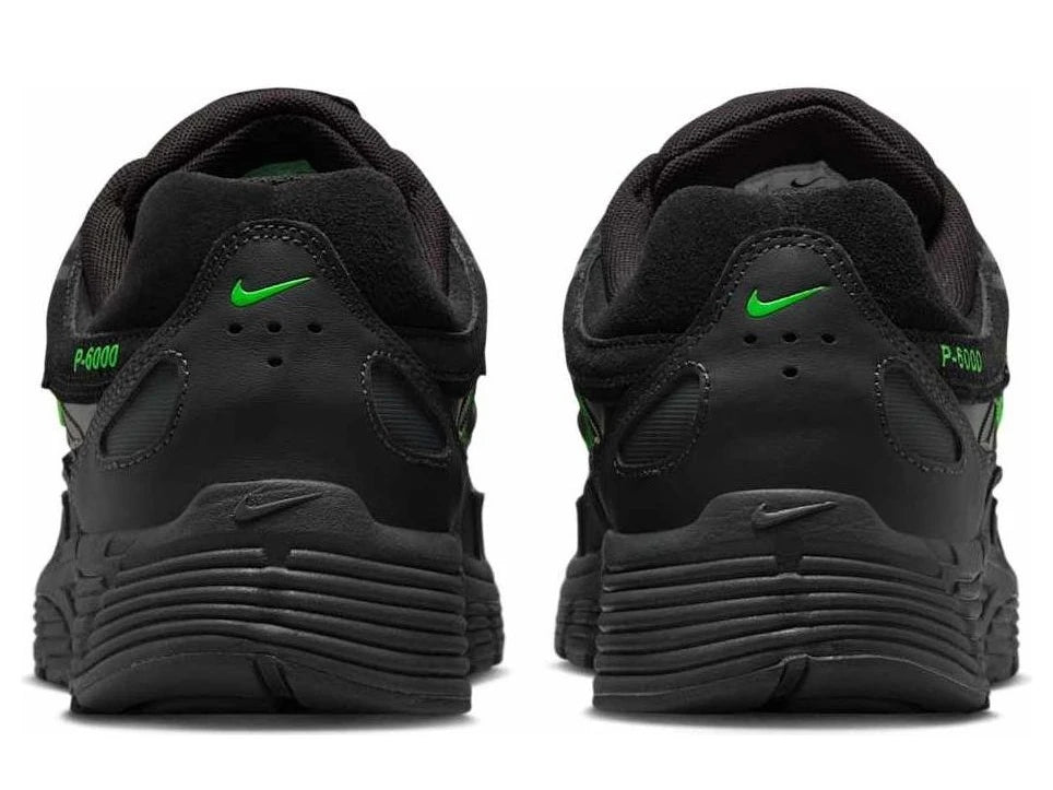 Nike P-6000 PRM Black Green Strike - 4