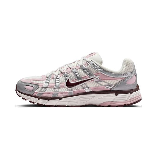 Nike P-6000 Silver Burgundy Plum Chalk W - 1
