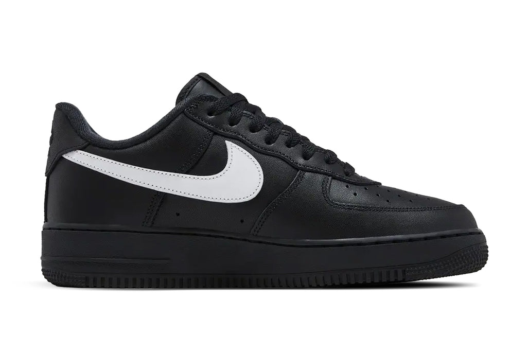 Nike x Supreme Air Force 1 Low Black White - 3
