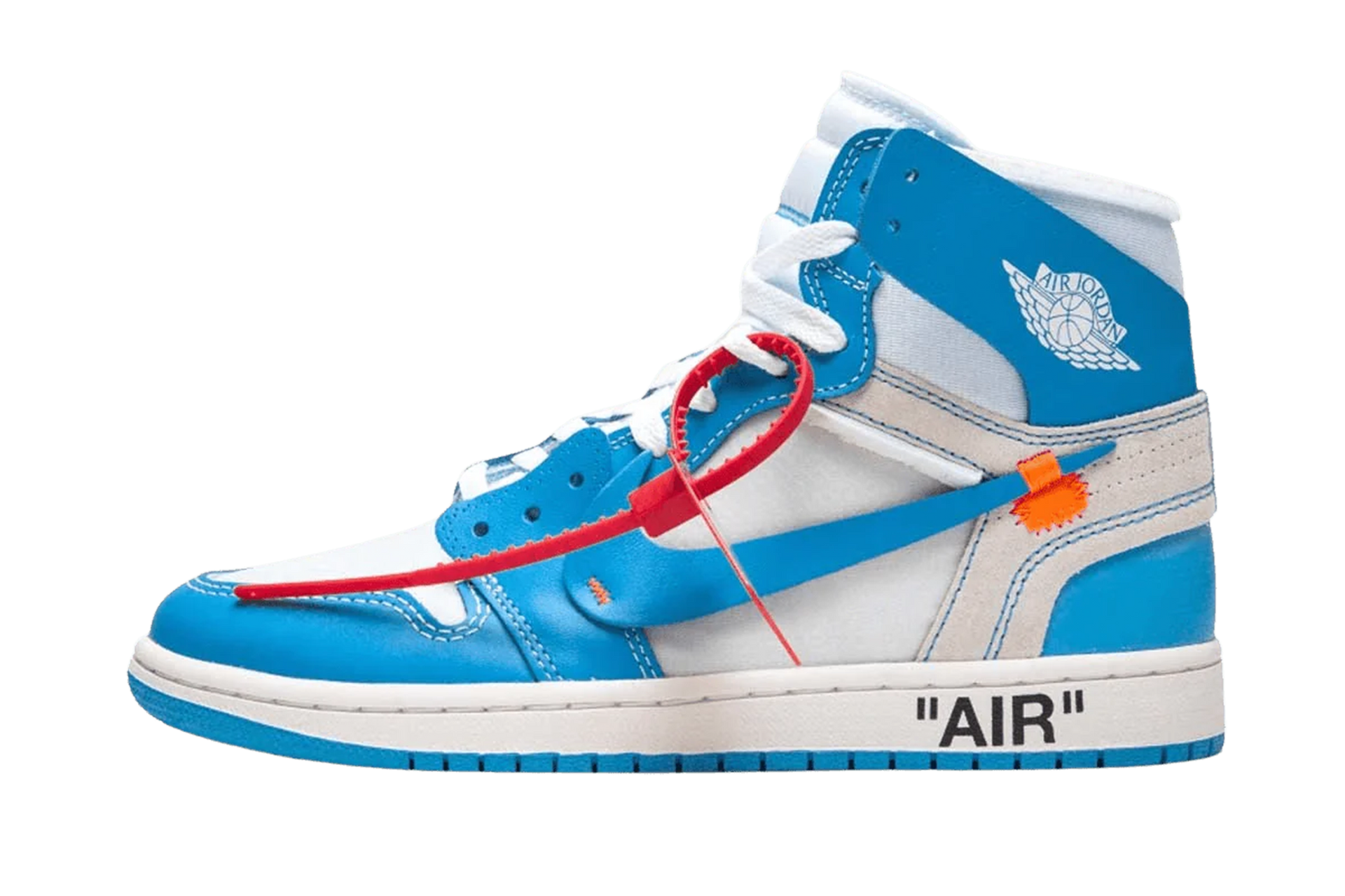 Jordan 1 blue off white hotsell