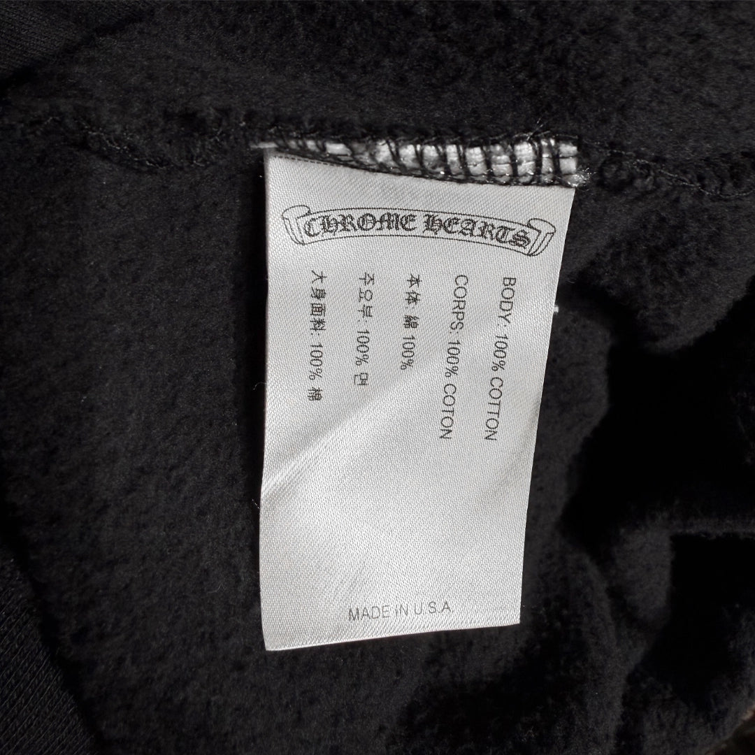 Chrome Hearts Zip-Up Hoodie Bejing Exclusive