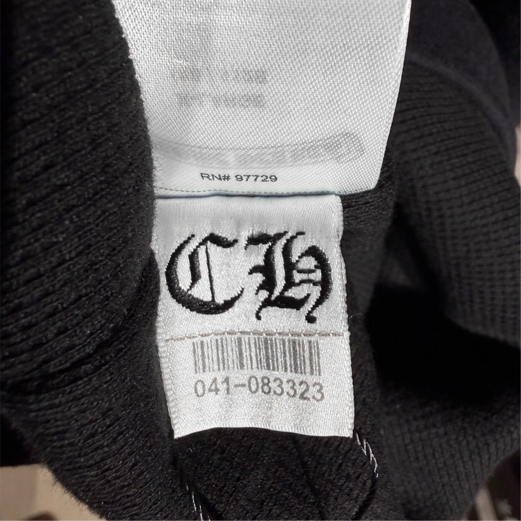 Chrome Hearts Thermal Zip-Up  Hoodie Black/Blue