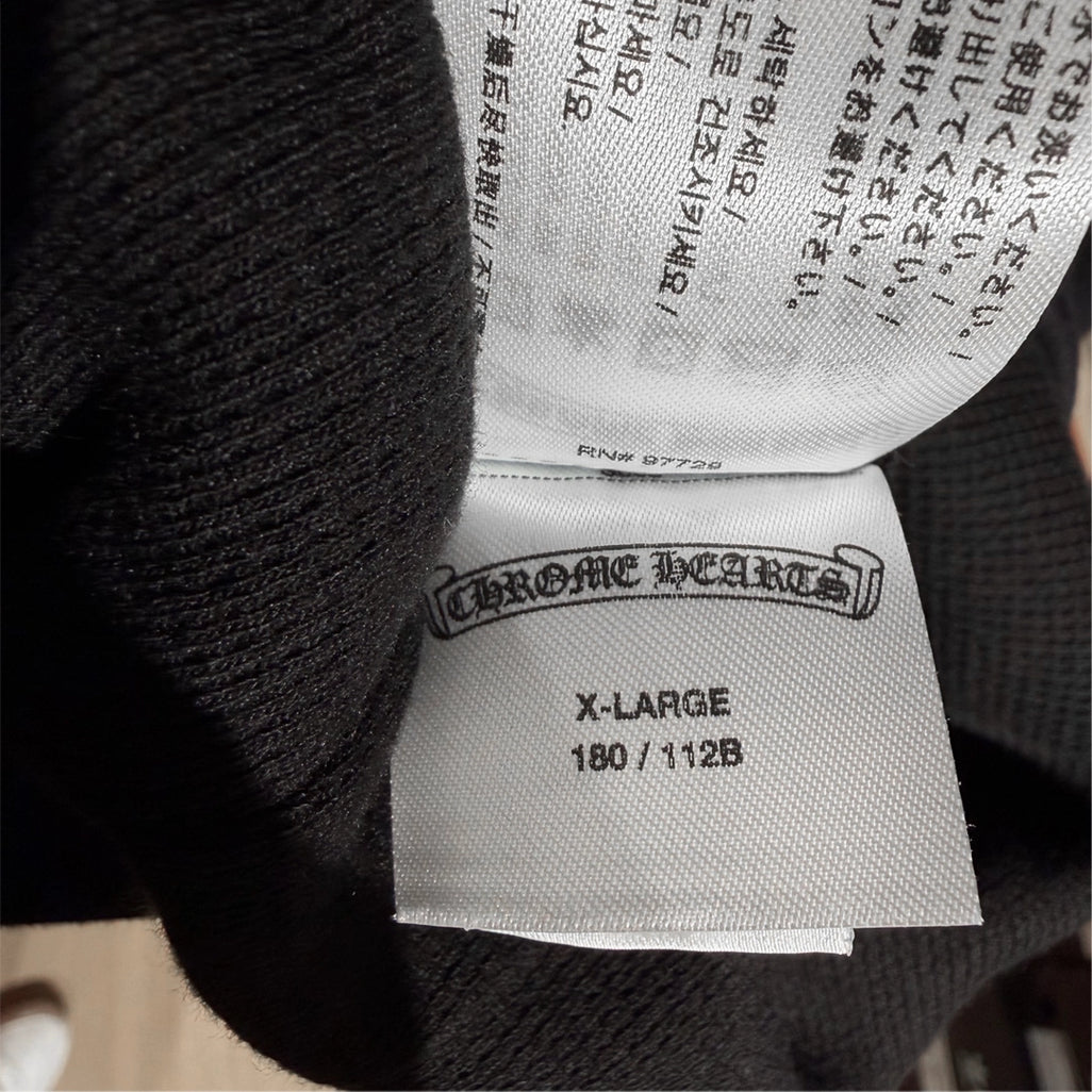 Chrome Hearts Thermal Zip-Up  Hoodie Black/Blue