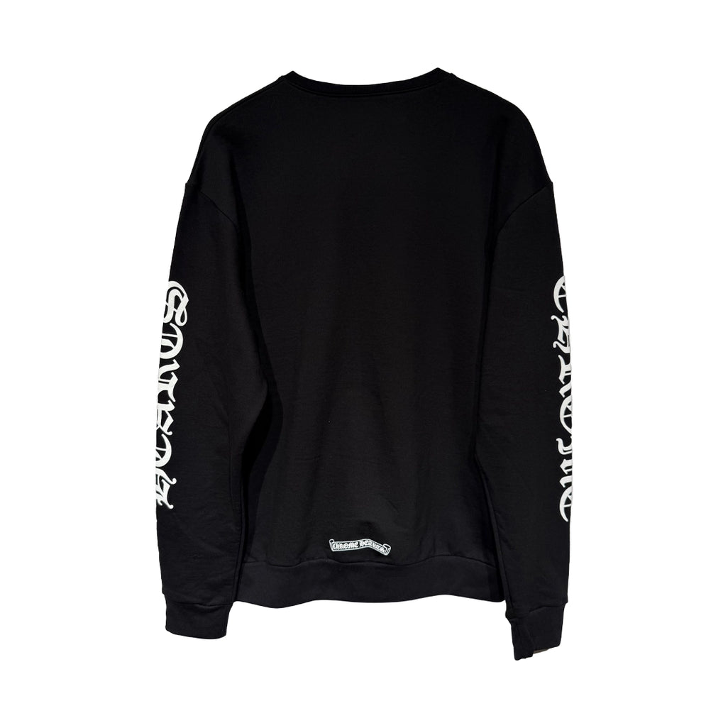 Chrome Hearts Neck Logo Crewneck Sweatshirt