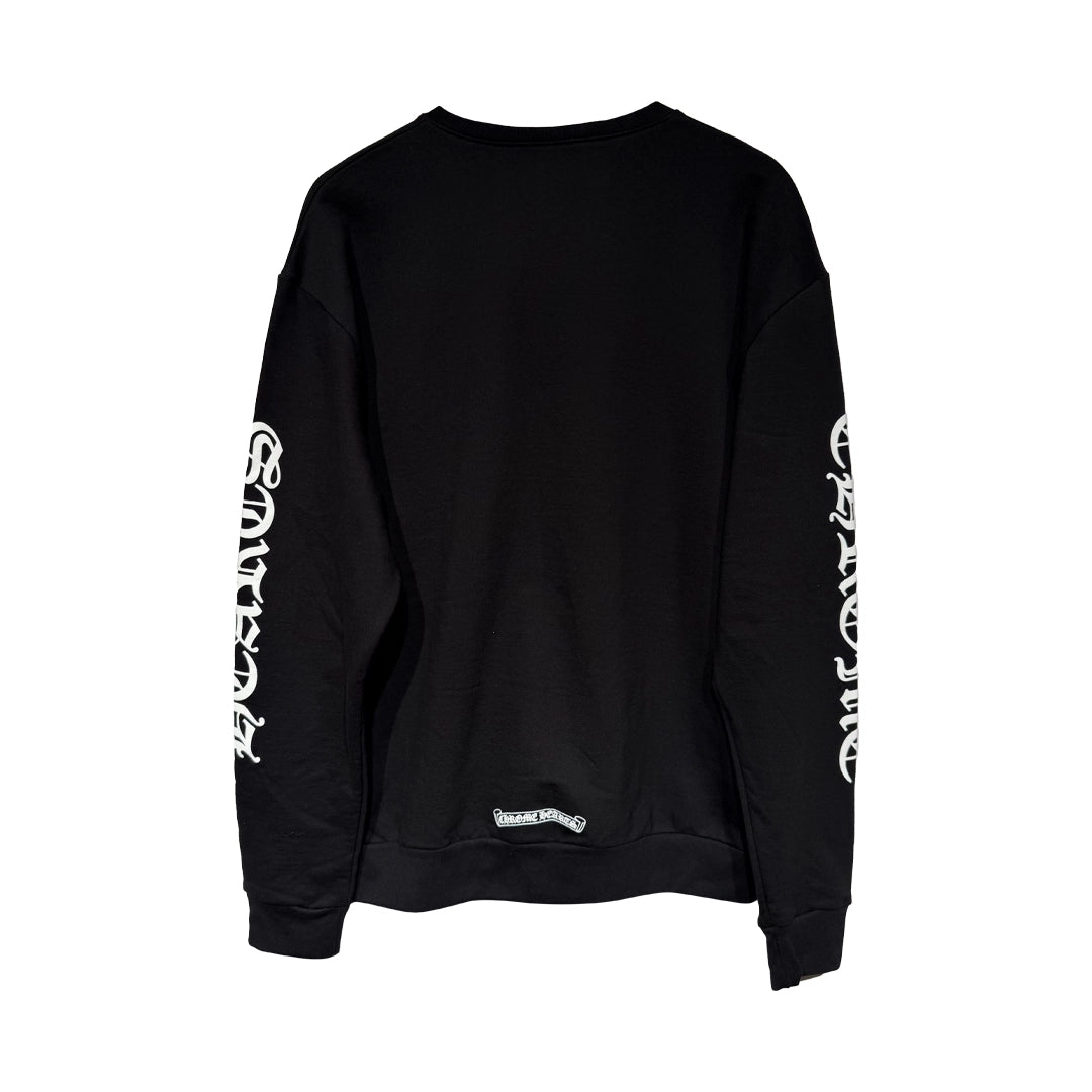 Chrome Hearts Neck Logo Crewneck Sweatshirt