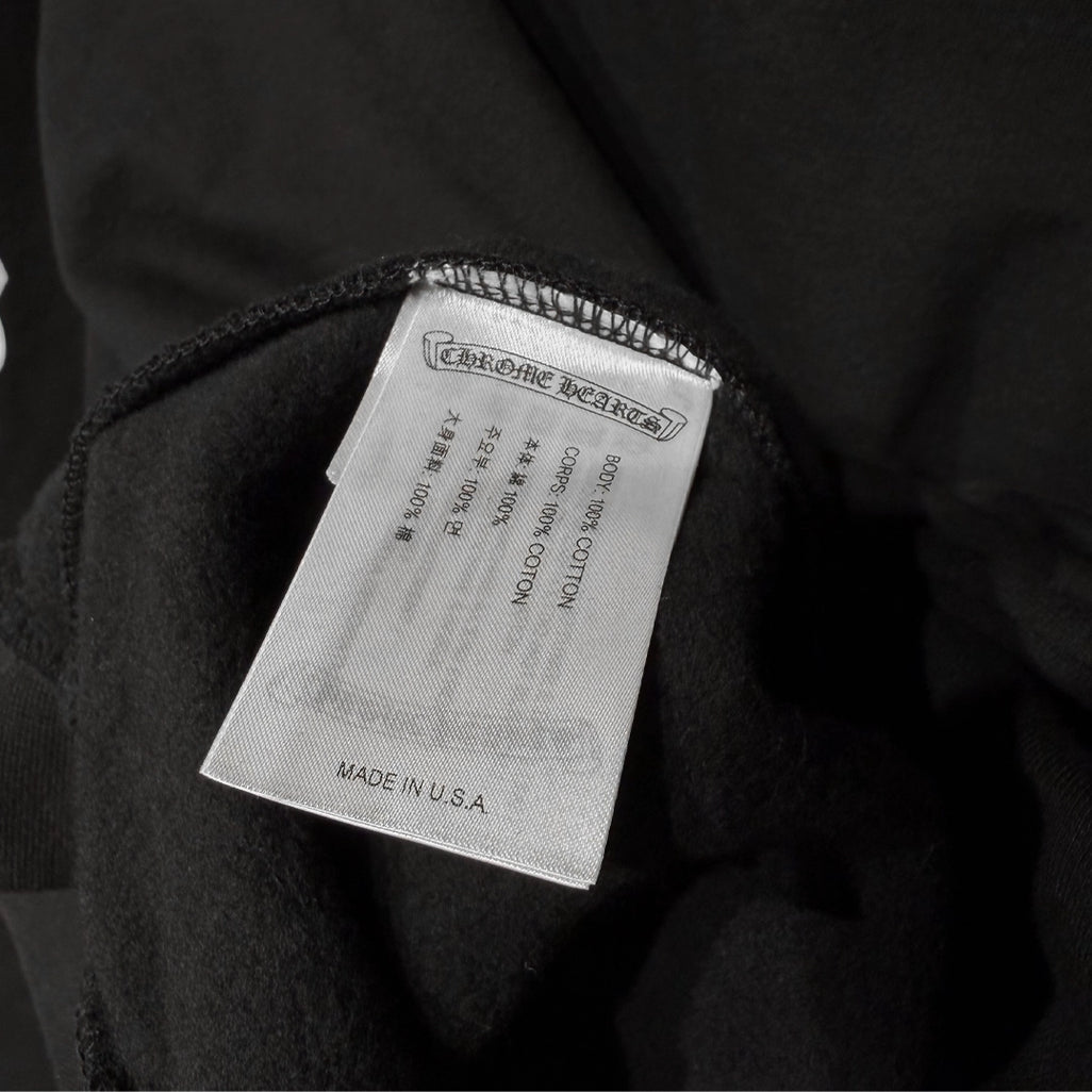 Chrome Hearts Neck Logo Crewneck Sweatshirt