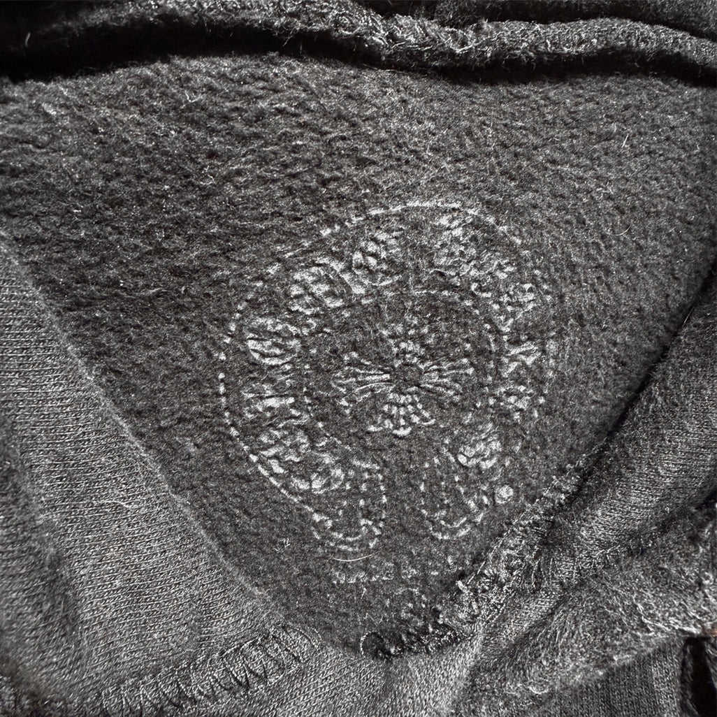 Chrome Hearts Floral Horseshoe Black Hoodie