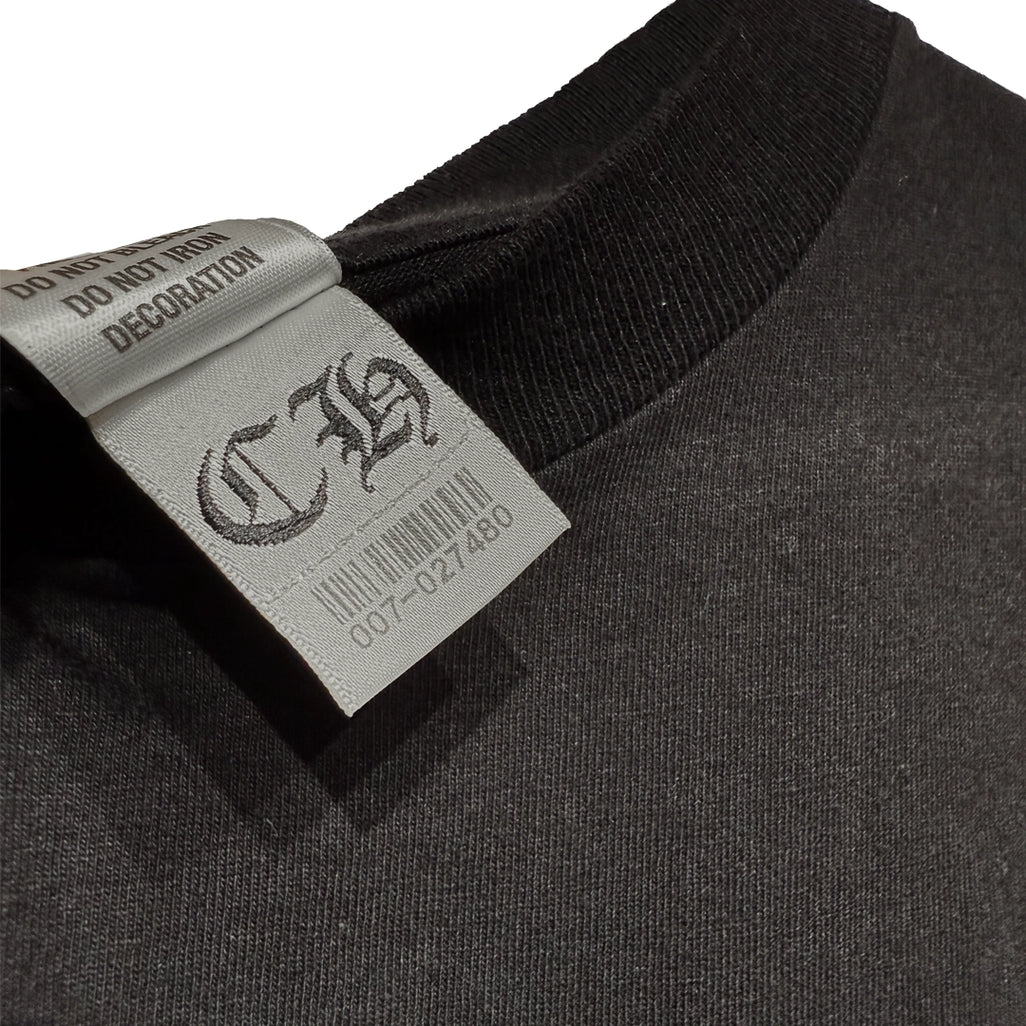 Chrome Hearts Triple Cross Pocket Black T-Shirt