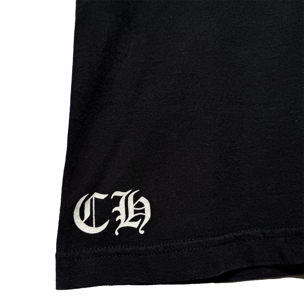 Chrome Hearts Triple Cross Pocket Black T-Shirt