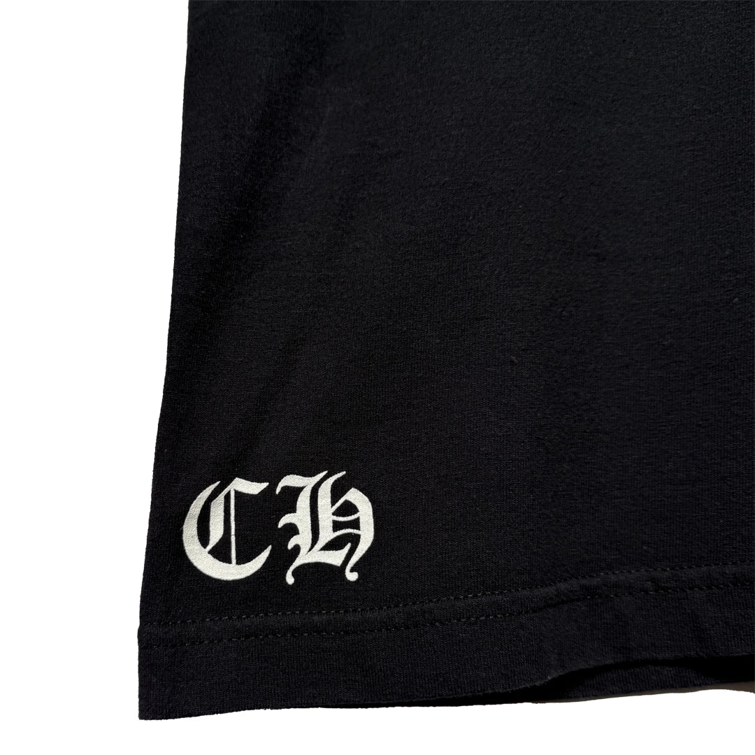 Chrome Hearts Triple Cross Pocket Black T-Shirt