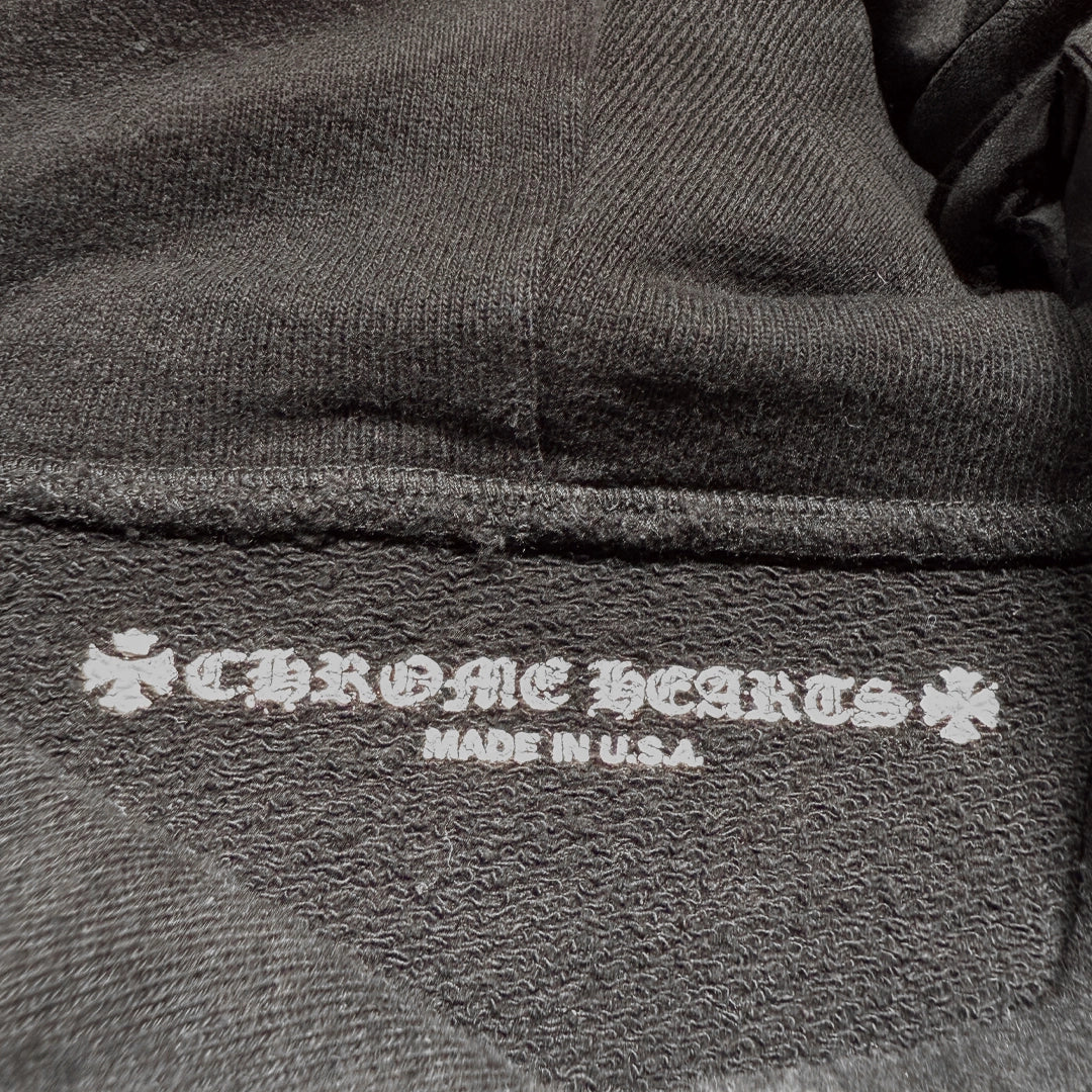 Chrome Hearts Matty Boy Chomper Floral Hoodie Black