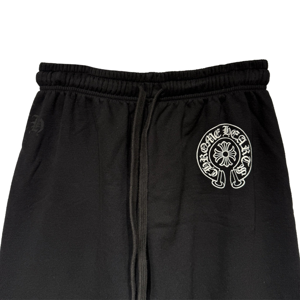 Chrome Hearts Horseshoe Logo Sweatpants Black