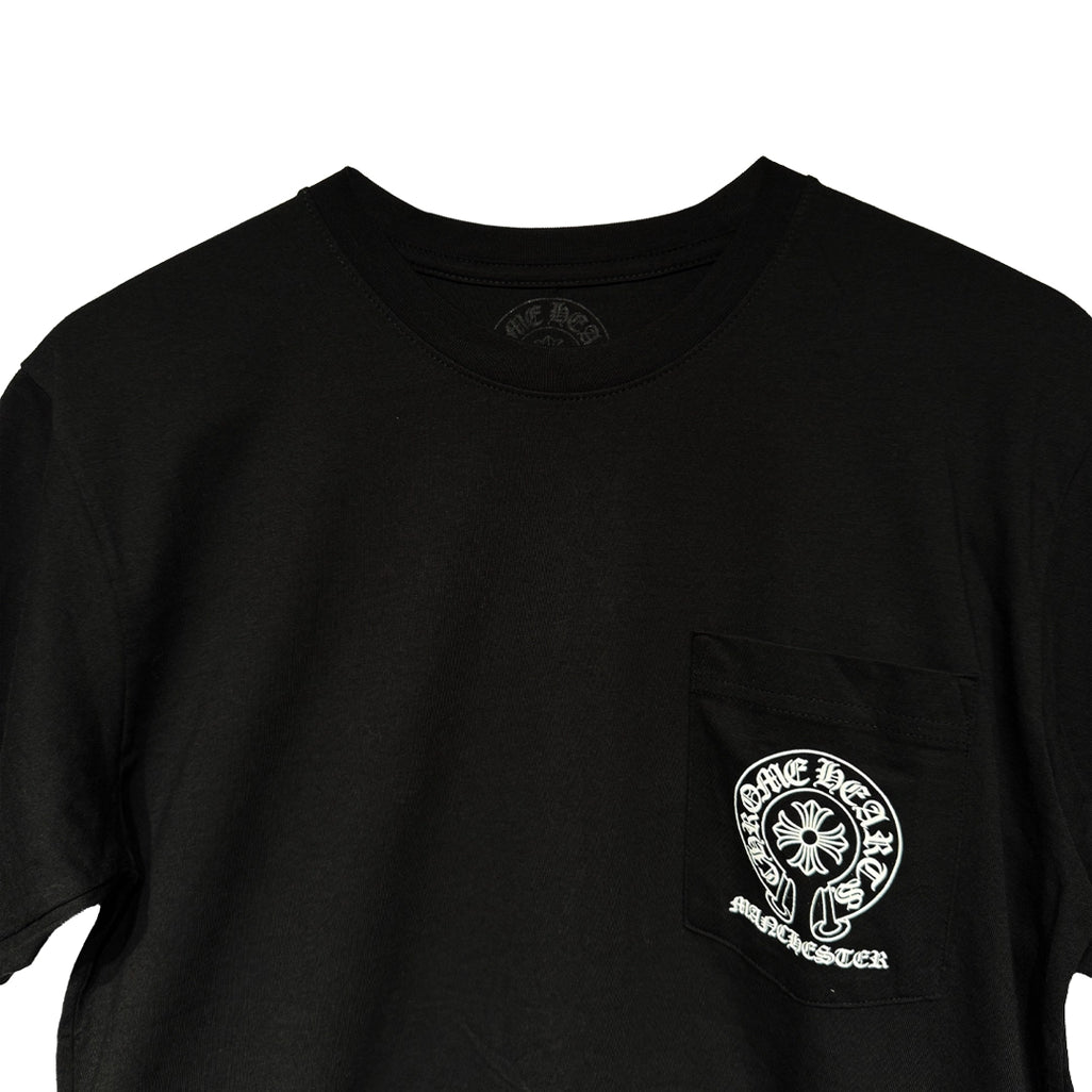 Chrome Hearts Manchester Horseshoe Black T-Shirt