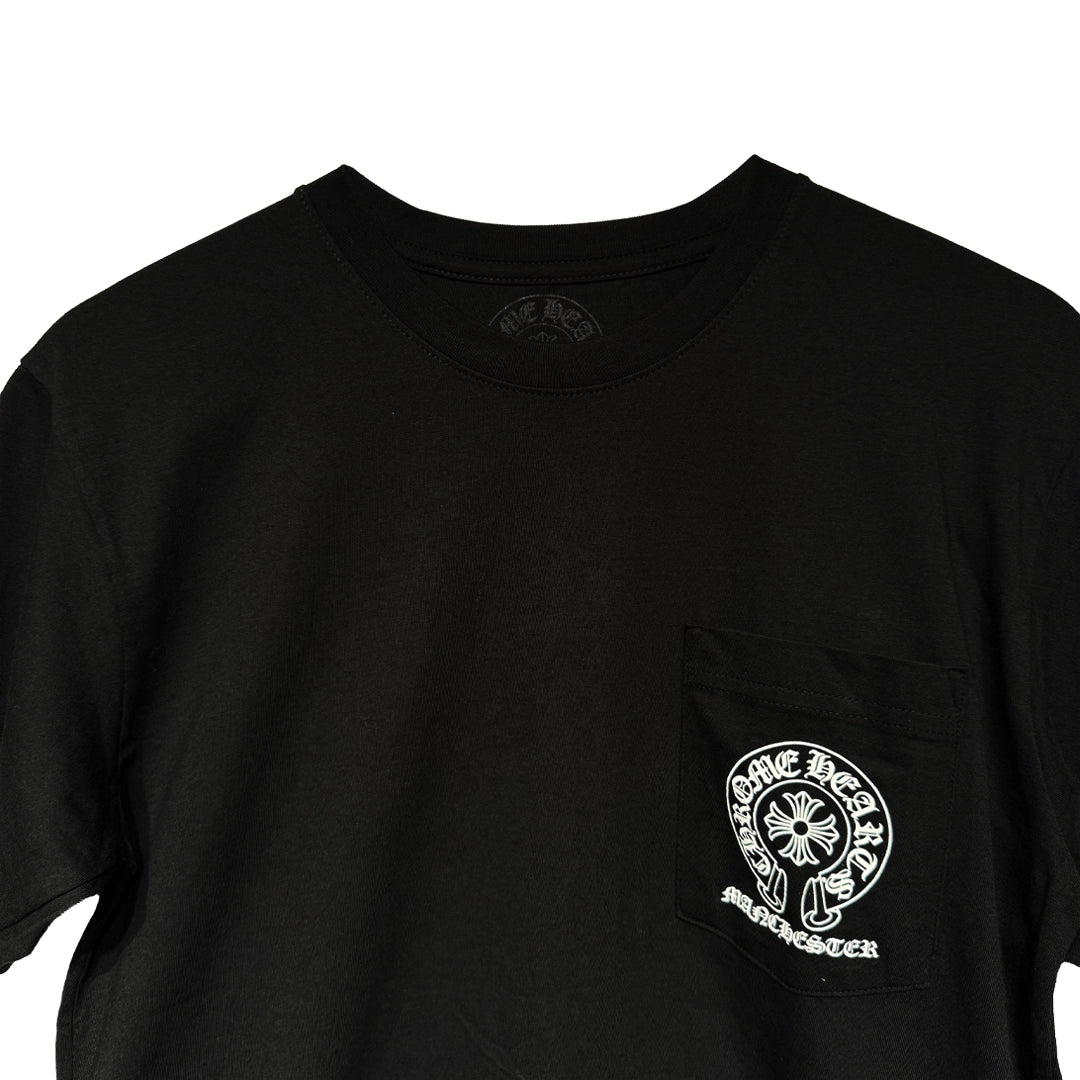 Chrome Hearts Manchester Horseshoe Black T-Shirt