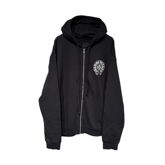 Chrome Hearts Manchester Black Horse Shoe Hoodie