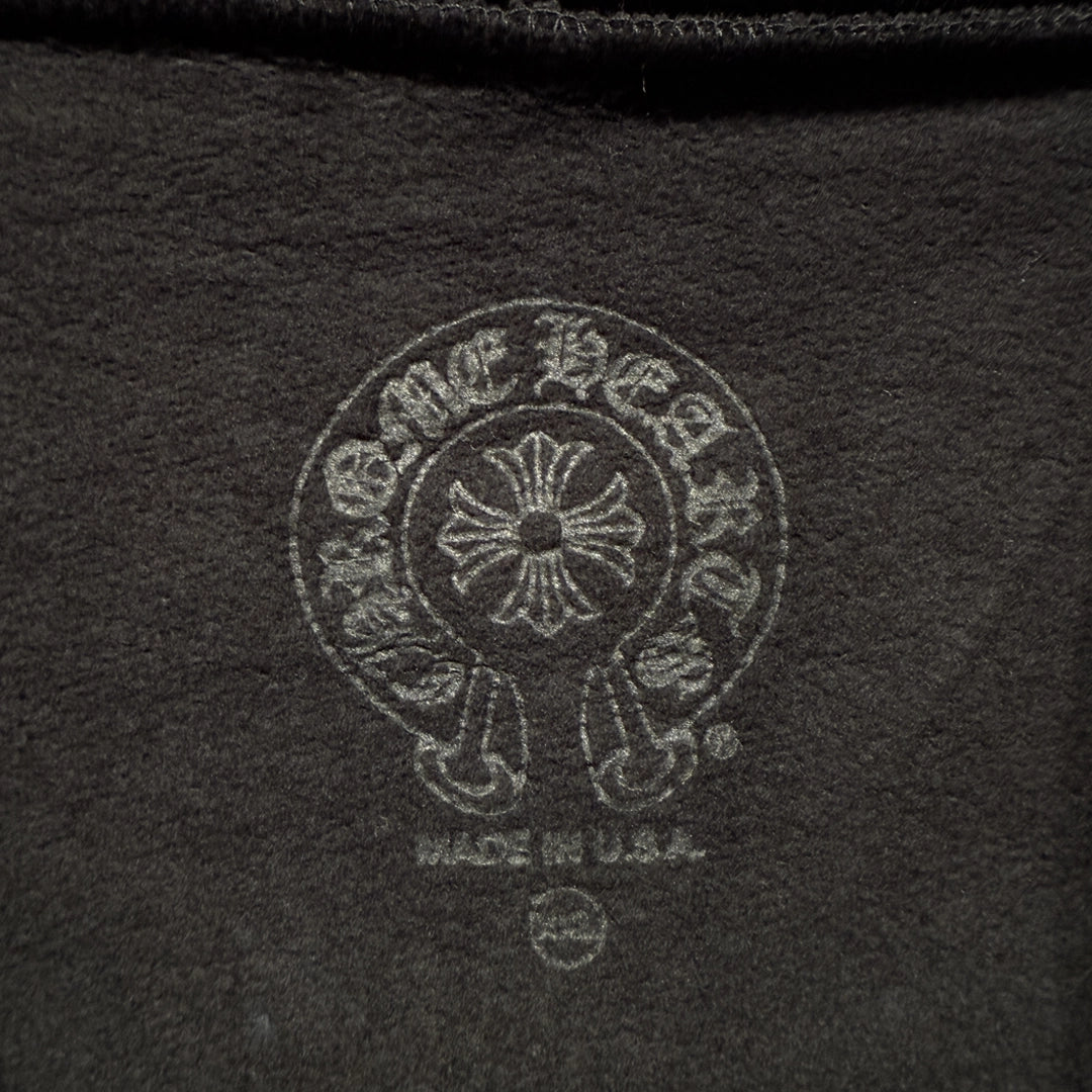 Chrome Hearts Manchester Black Horse Shoe Hoodie