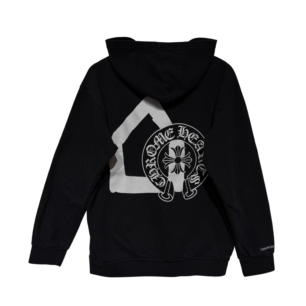 Chrome Hearts x Dover Street Market Zip-Up Hoodie Black/White