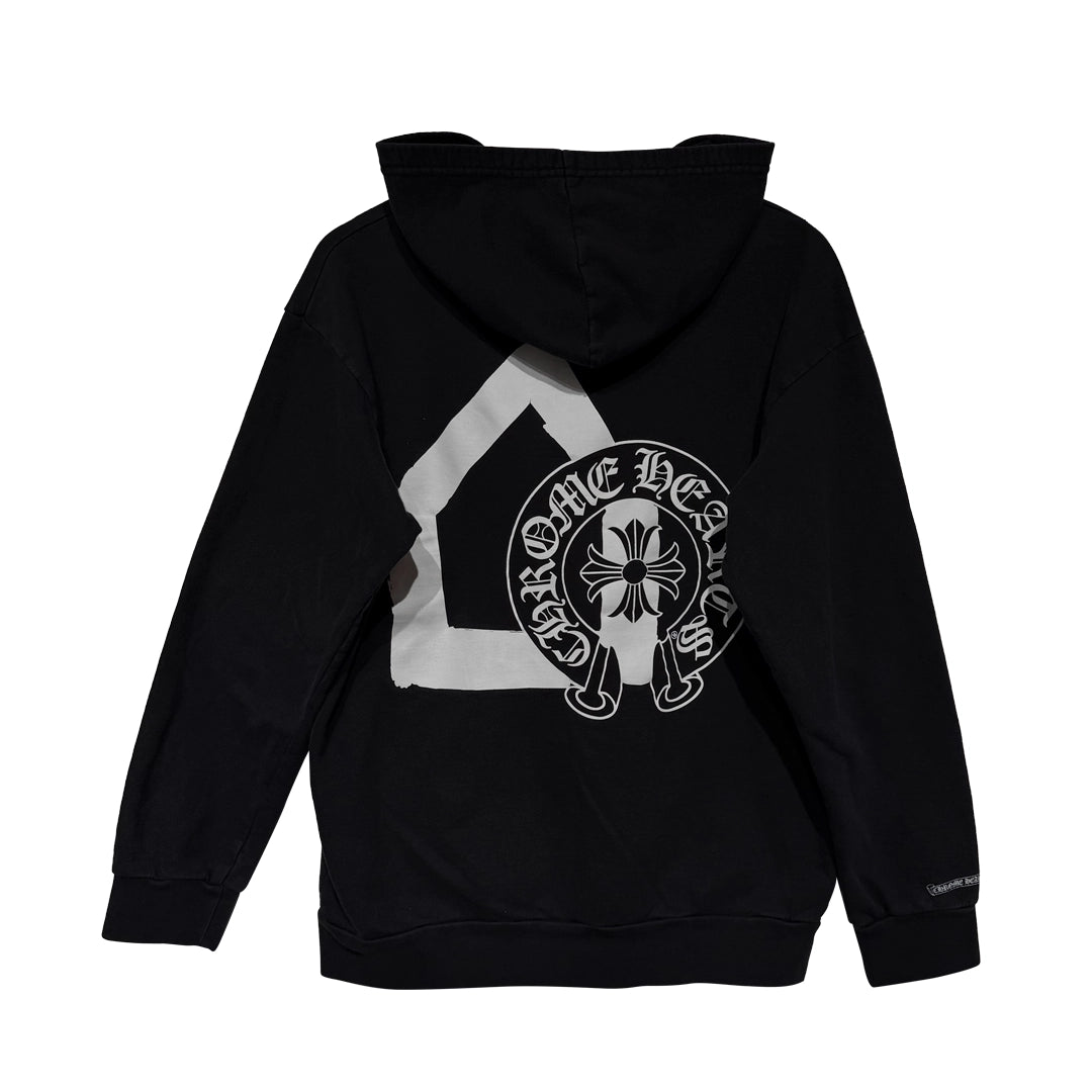 Chrome Hearts x Dover Street Market Zip-Up Hoodie Black/White