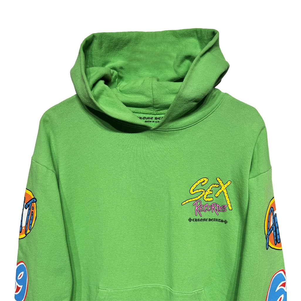 Chrome Hearts Matty Boy Green Sex records Hoodie