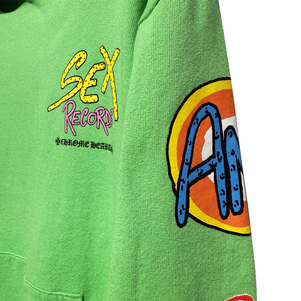 Chrome Hearts Matty Boy Green Sex records Hoodie