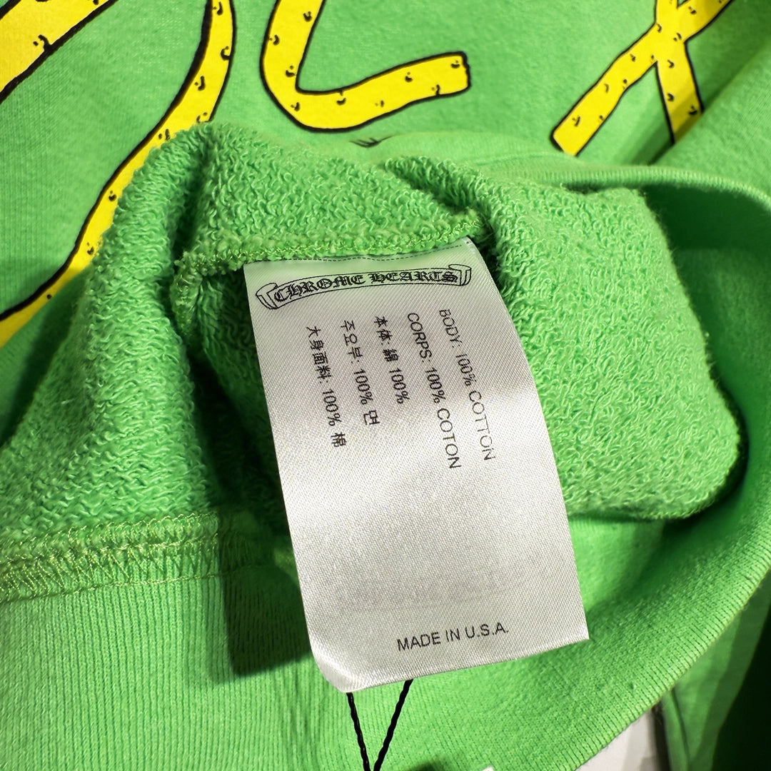 Chrome Hearts Matty Boy Green Sex records Hoodie