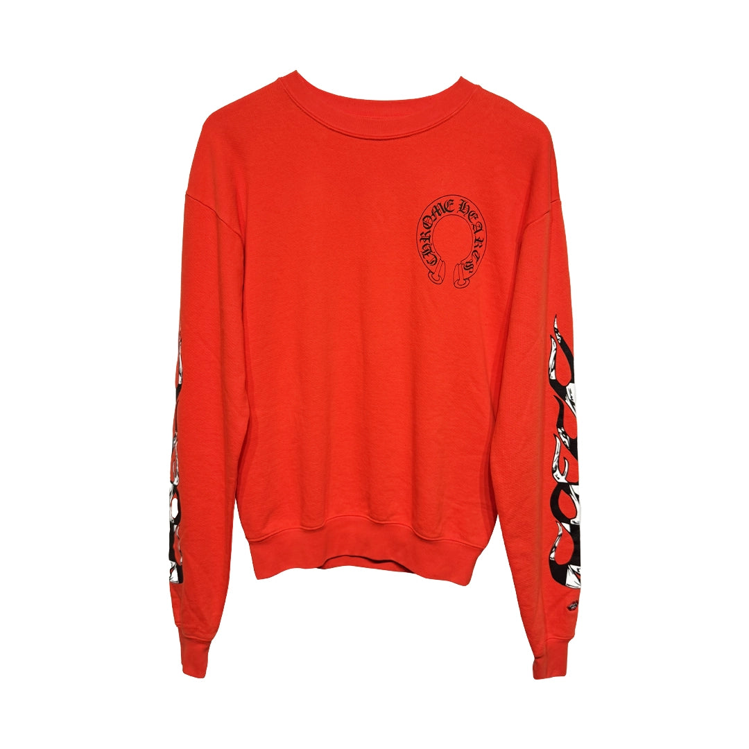 Chrome Hearts Matty Boy Chomper Red Sweatshirt