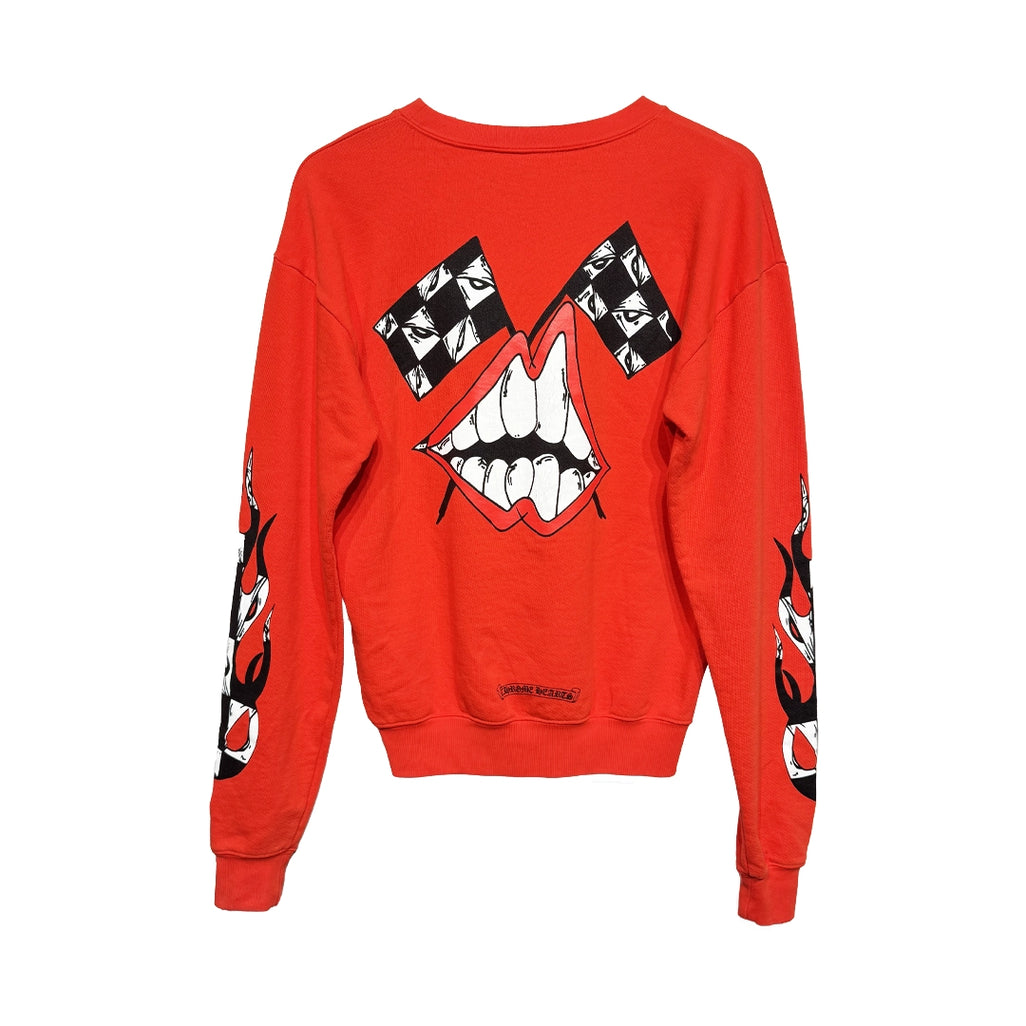Chrome Hearts Matty Boy Chomper Red Sweatshirt
