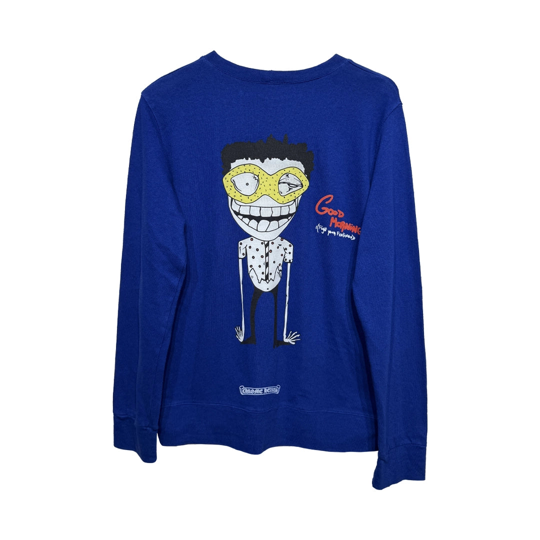 Chrome Hearts Matty Boy "Good Morning" Graphic Print Sweater