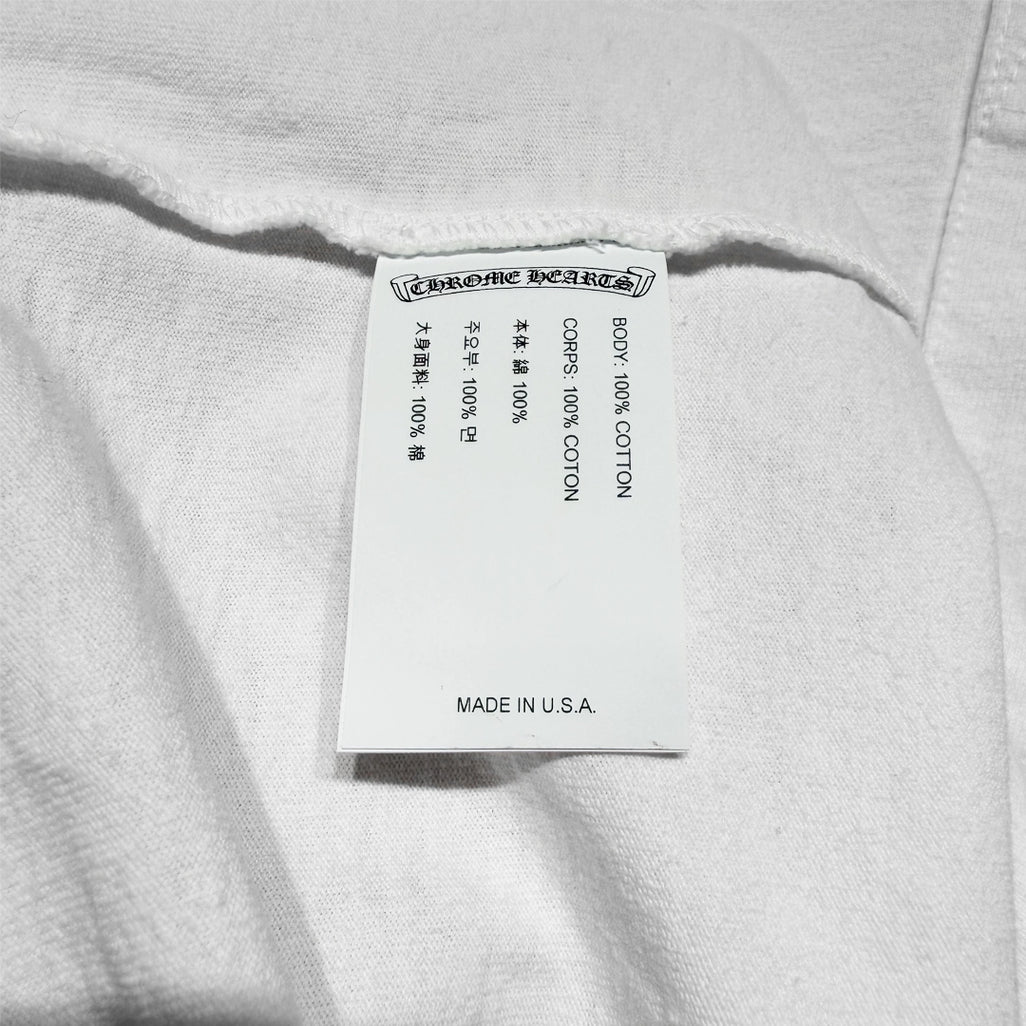 Chrome Hearts GRP Y Not  Light Work Long Sleeve T-Shirt White