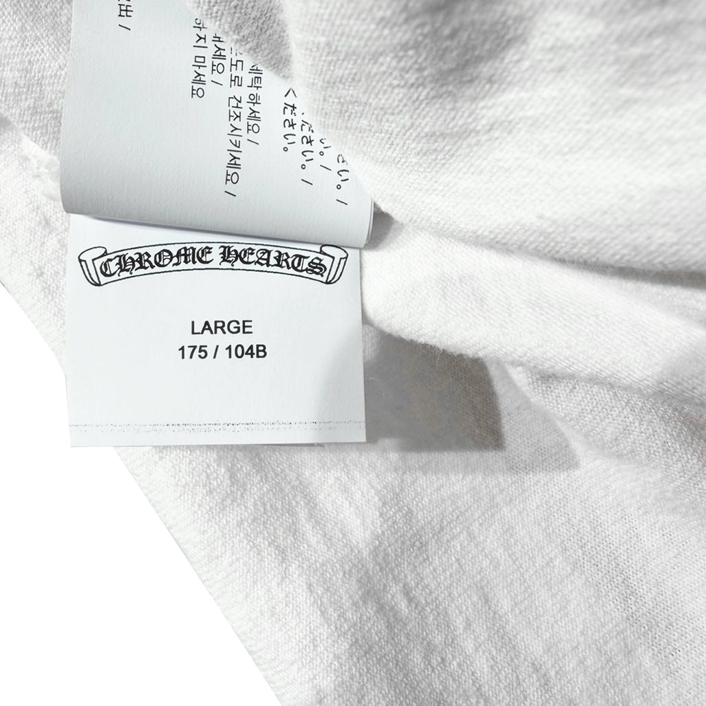 Chrome Hearts GRP Y Not  Light Work Long Sleeve T-Shirt White