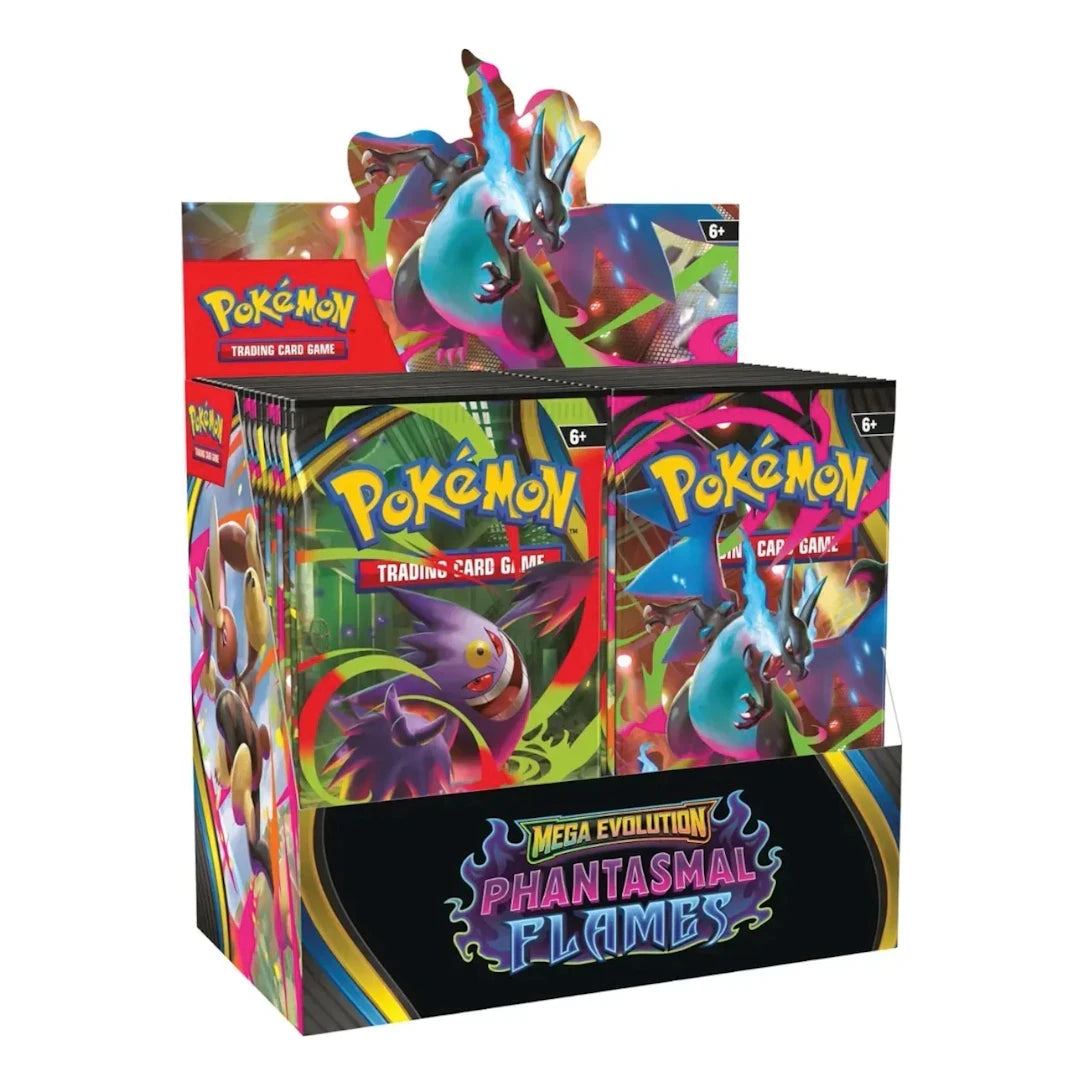 Pokemon 2025 Mega Evolution Phantasmal Flames Box - 1