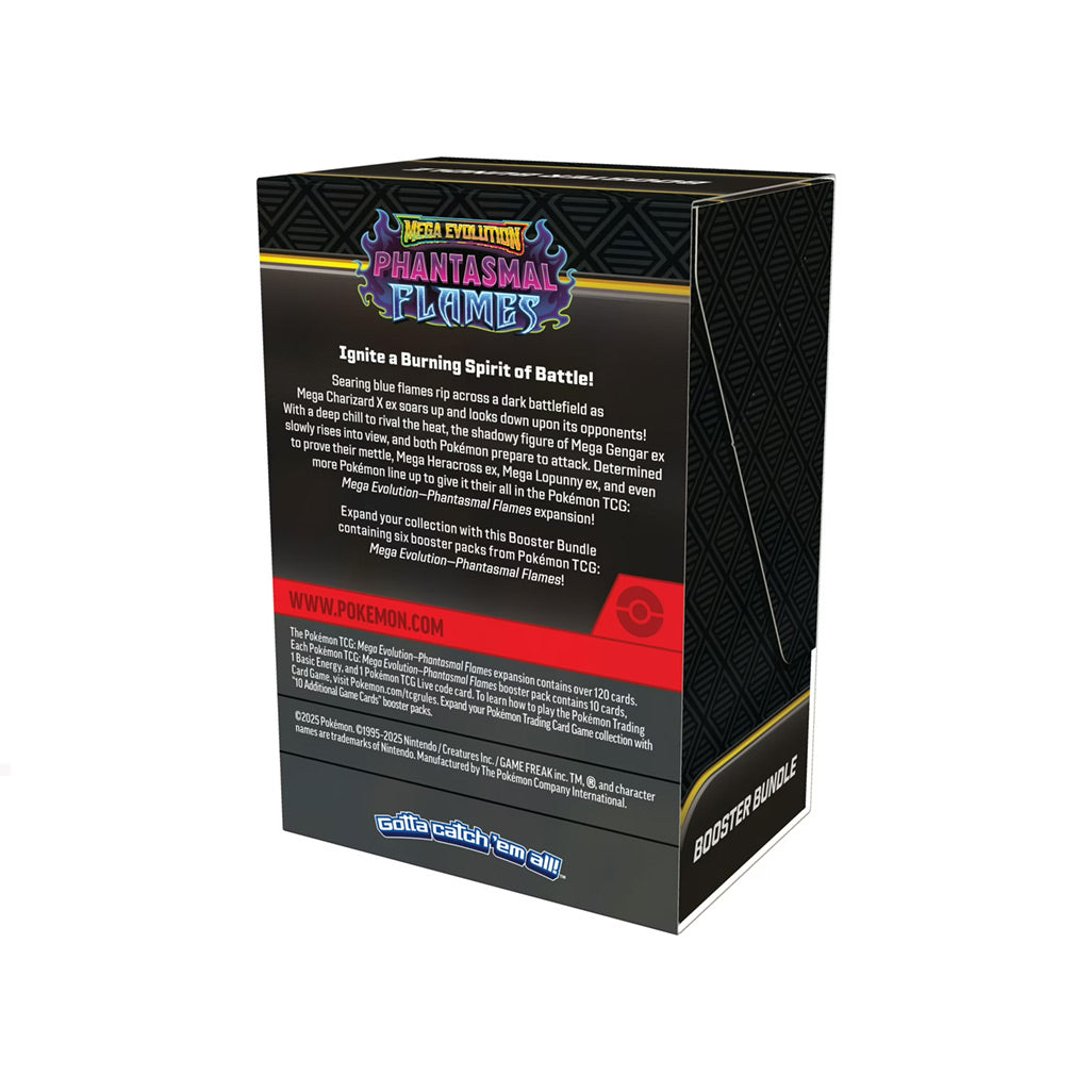 2025 Pokémon Mega Evolution Phantasmal Flames Booster Bundle – OG Kicks