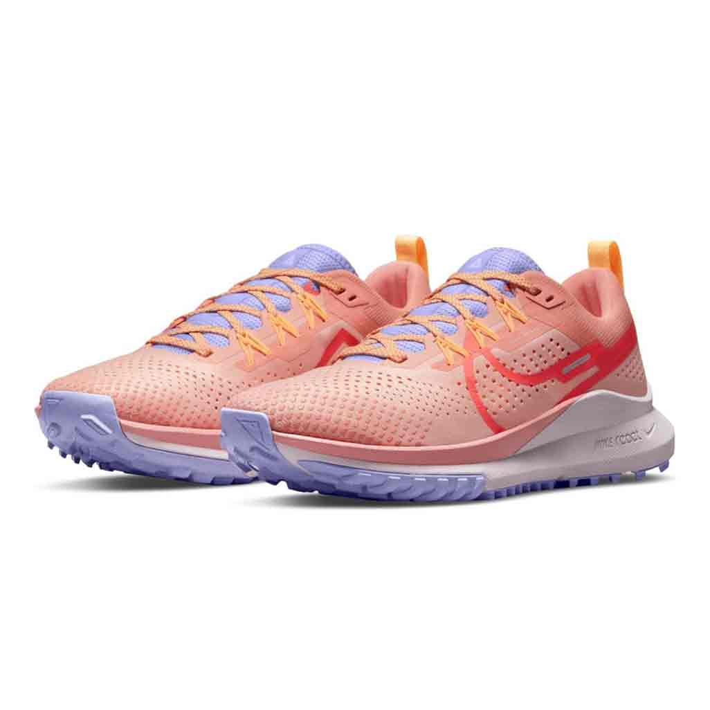 React Pegasus Trail 4 Arctic Orange Purple Pulse W