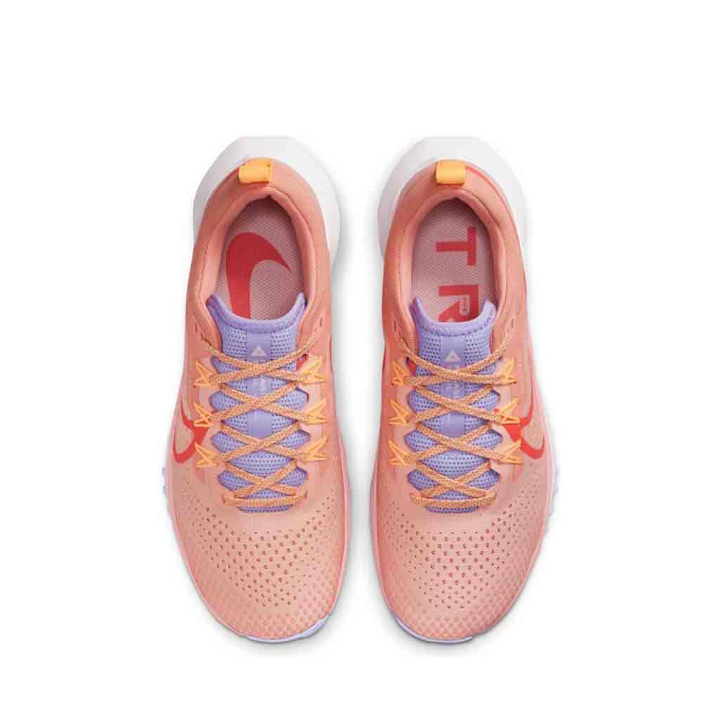 React Pegasus Trail 4 Arctic Orange Purple Pulse W