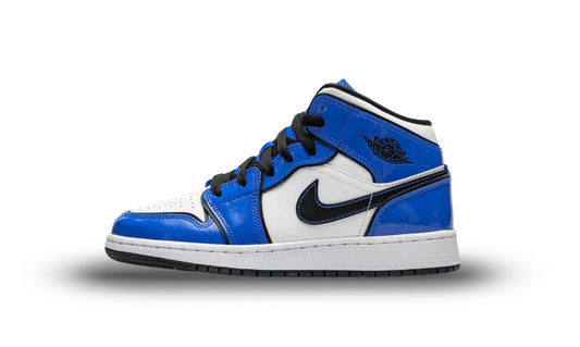 Air Jordan 1 Mid Signal Blue GS