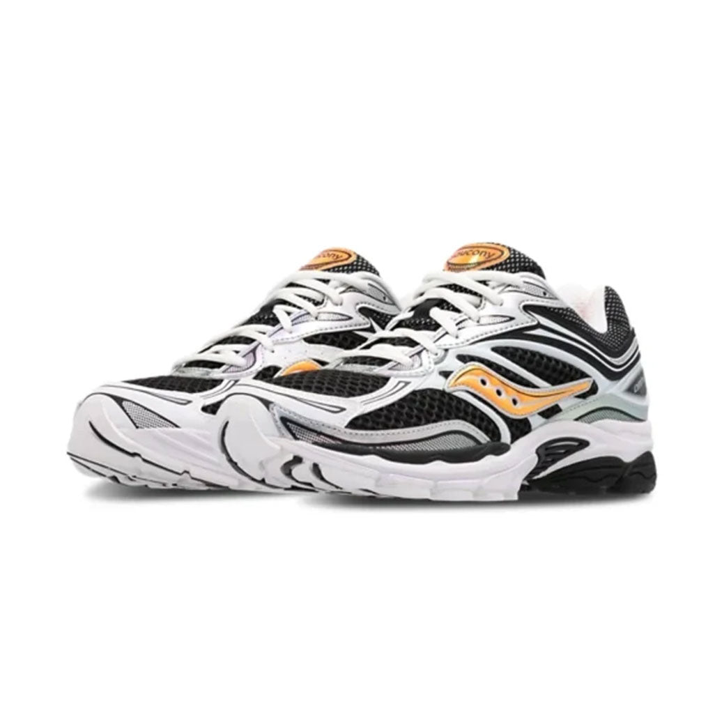 Saucony ProGrid Omni 9 Speed Shades White Black Orange