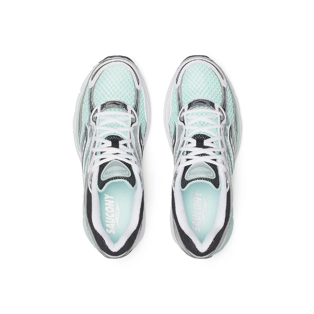 Saucony ProGrid Omni 9 Teal Metallic Silver