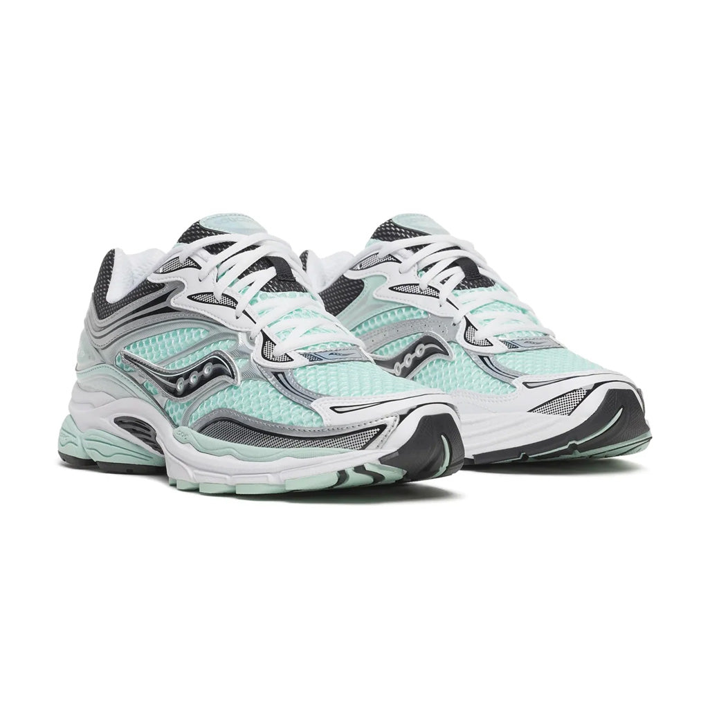 Saucony ProGrid Omni 9 Teal Metallic Silver